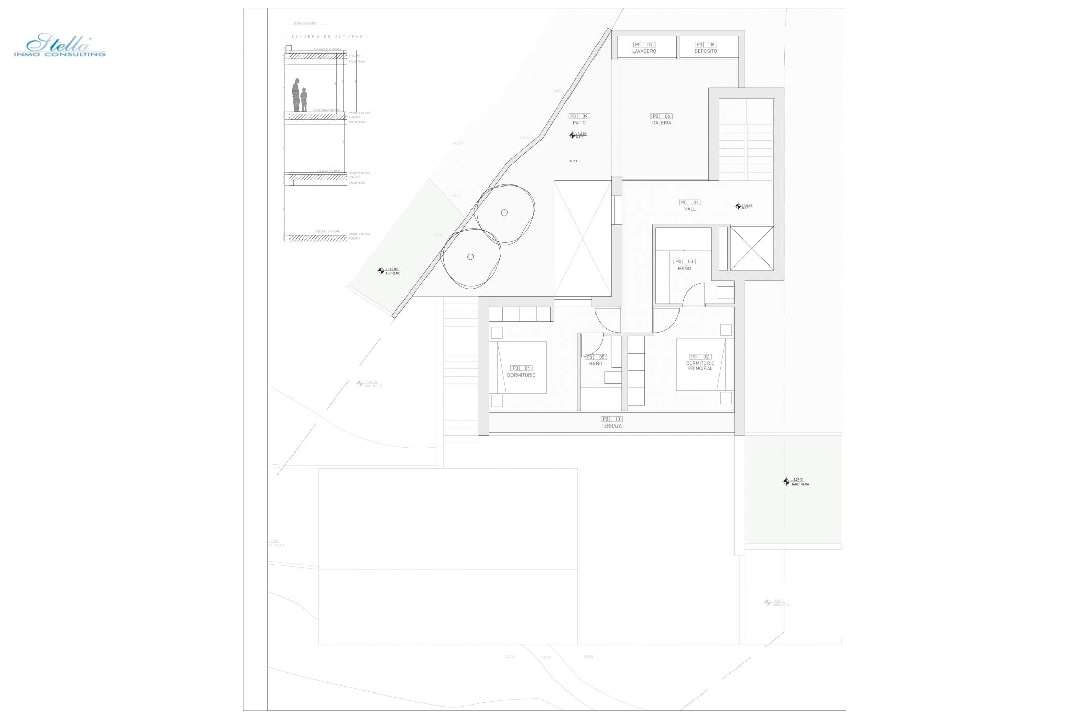 villa en Benissa en venta, superficie 261 m², parcela 1058 m², 4 dormitorios, 4 banos, piscina, ref.: COB-3425-10