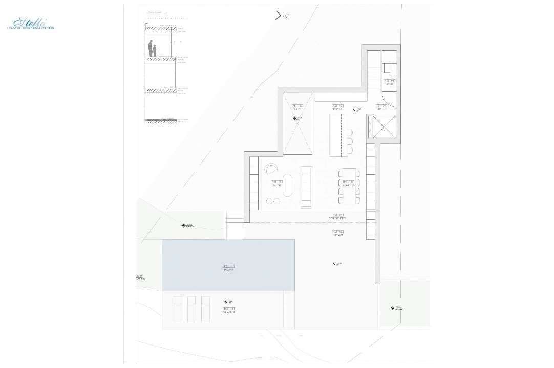 villa en Benissa en venta, superficie 261 m², parcela 1058 m², 4 dormitorios, 4 banos, piscina, ref.: COB-3425-11