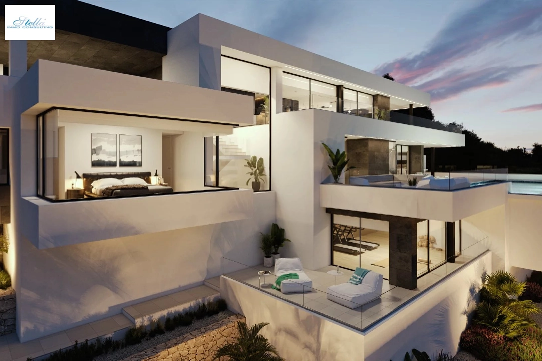 villa en Cumbre del Sol en venta, superficie 830 m², parcela 1877 m², 1 dormitorios, 5 banos, piscina, ref.: BS-83710403-9