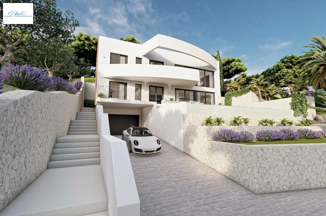villa en Altea(Sierra de Altea) en venta, superficie 500 m², aire acondicionado, parcela 1270 m², 4 dormitorios, 4 banos, piscina, ref.: CA-H-1718-AMB-15