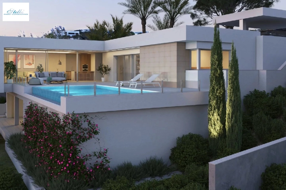 villa en Cumbre del Sol en venta, superficie 329 m², parcela 956 m², 3 dormitorios, 3 banos, piscina, ref.: BS-83851625-5
