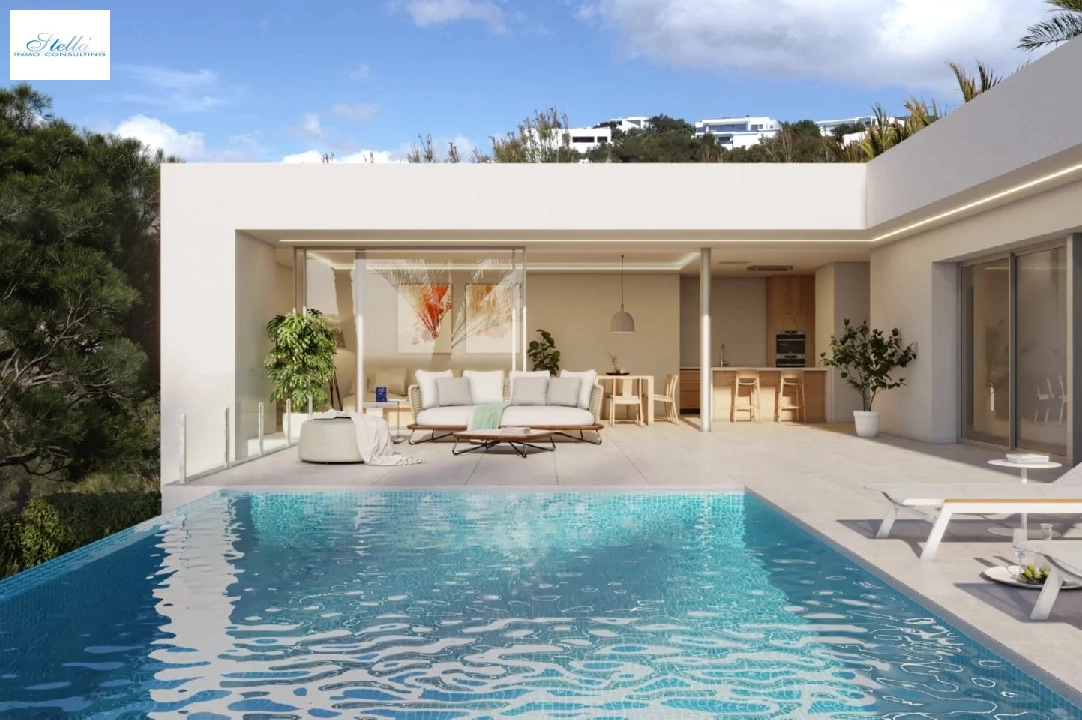villa en Cumbre del Sol en venta, superficie 329 m², parcela 956 m², 3 dormitorios, 3 banos, piscina, ref.: BS-83851625-8