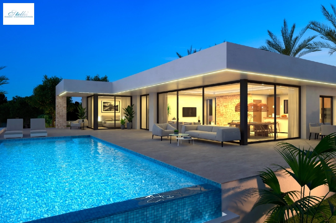 villa en Denia en venta, superficie 266 m², aire acondicionado, parcela 999 m², 4 dormitorios, 4 banos, piscina, ref.: UM-UV-PITO-1