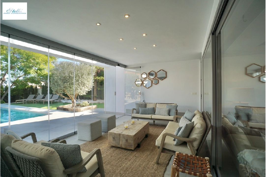 villa en Benissa(La Fustera) en venta, superficie 308 m², aire acondicionado, parcela 850 m², 4 dormitorios, 3 banos, piscina, ref.: CA-H-1723-AMBI-5