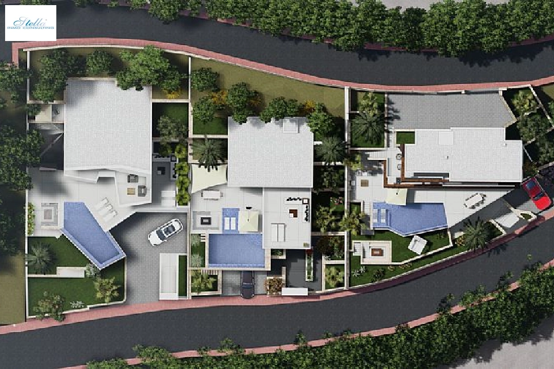 villa en Calpe(Maryvilla) en venta, superficie 428 m², aire acondicionado, parcela 637 m², 4 dormitorios, 5 banos, piscina, ref.: CA-H-1740-AMB-14
