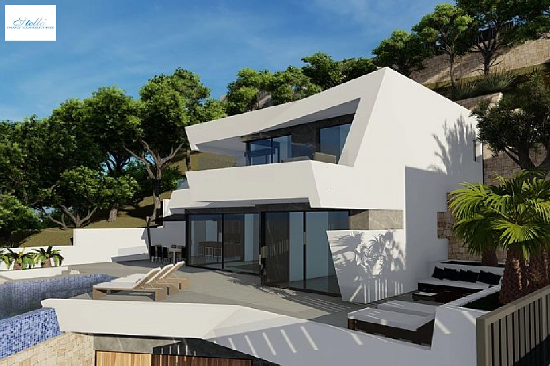 villa en Calpe(Maryvilla) en venta, superficie 489 m², aire acondicionado, parcela 770 m², 4 dormitorios, 5 banos, piscina, ref.: CA-H-1741-AMB-3