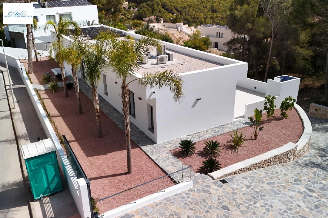 villa en Benissa(La Fustera) en venta, superficie 343 m², aire acondicionado, parcela 900 m², 4 dormitorios, 3 banos, piscina, ref.: AM-12188DA-3700-26