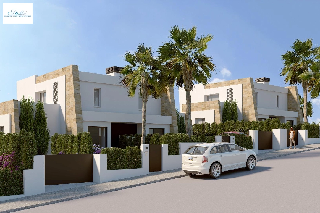 villa en Algorfa(Algorfa) en venta, superficie 109 m², aire acondicionado, parcela 260 m², 3 dormitorios, 2 banos, piscina, ref.: AM-1042DA-3700-4