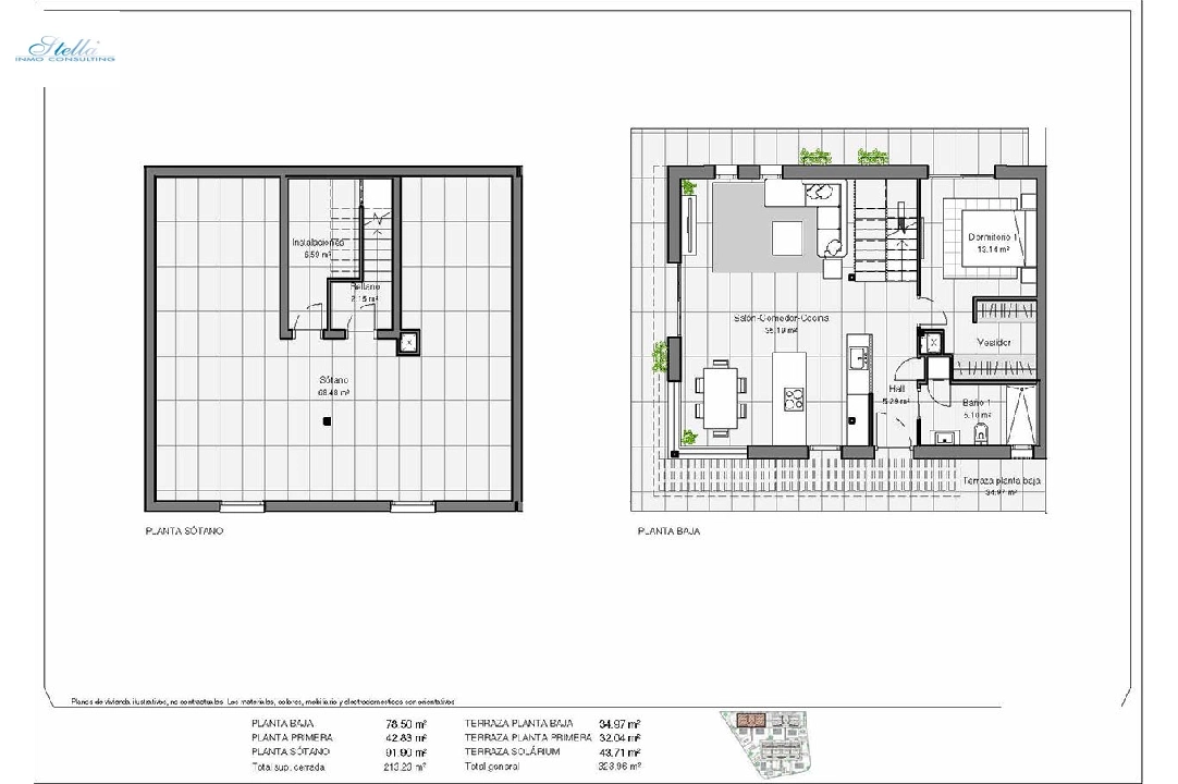 casa duplex en Polop en venta, superficie 324 m², estado first owner, parcela 353 m², 3 dormitorios, 2 banos, piscina, ref.: HA-PON-300-D01-5