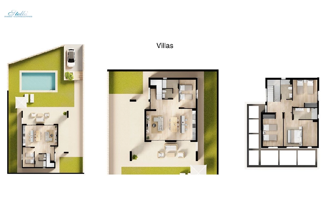 villa en Finestrat en venta, superficie 183 m², estado first owner, aire acondicionado, parcela 384 m², 4 dormitorios, 2 banos, ref.: HA-FIN-380-E01-15
