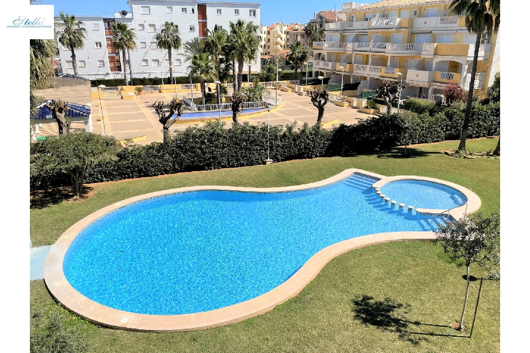 apartamento en Denia(Las Marinas) en alquiler de vacaciones, superficie 90 m², ano de construccion 2003, estado neat, + calefaccion central, aire acondicionado, 1 dormitorios, 1 banos, piscina, ref.: T-0318-2